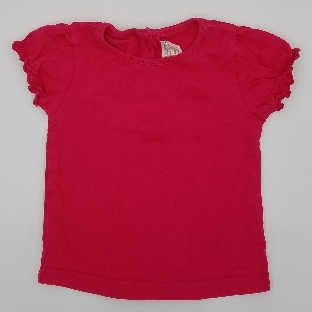 JoJo Maman Bebe Ruffle Sleeve Shirt 18-24m